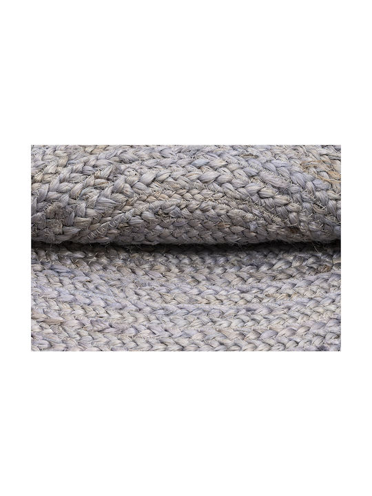 Newplan BR-2941 Handgefertigt Teppich Rund Sommer aus Jute Delhi