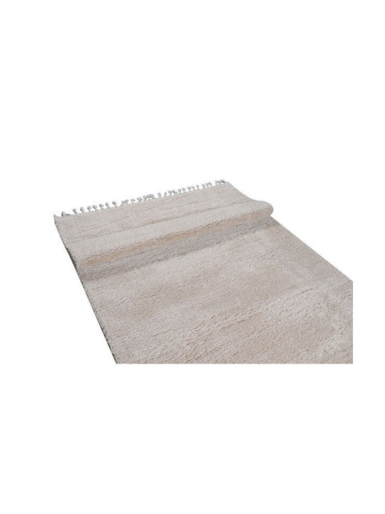 Balsan Soft Χαλί Ορθογώνιο Shaggy με Κρόσια Beige 200x280cm