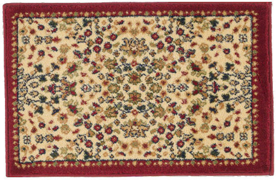 Isexan Classic 1907 Teppich Rechteckig Synthetisch,Polyester/Cotton/Leather Rot