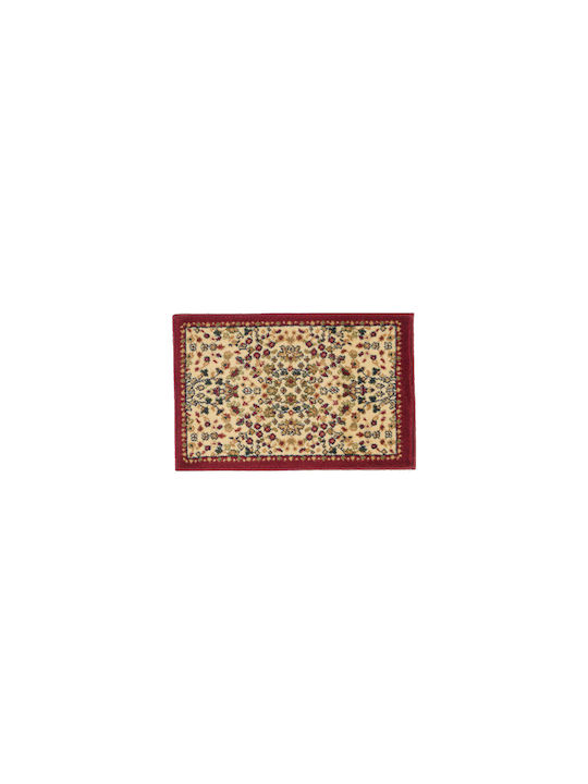 Isexan Classic 1907 Teppich Rechteckig Synthetisch,Polyester/Cotton/Leather Rot