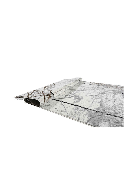 Balsan Estia Teppich Rechteckig Synthetisch,Polyester/Cotton/Leather Light Grey