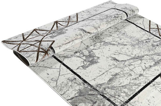 Balsan Estia Teppich Rechteckig Synthetisch,Polyester/Cotton/Leather Light Grey