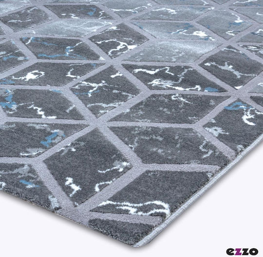 Ezzo Venice A165ACD Χαλί Ορθογώνιο Grey 160x230cm