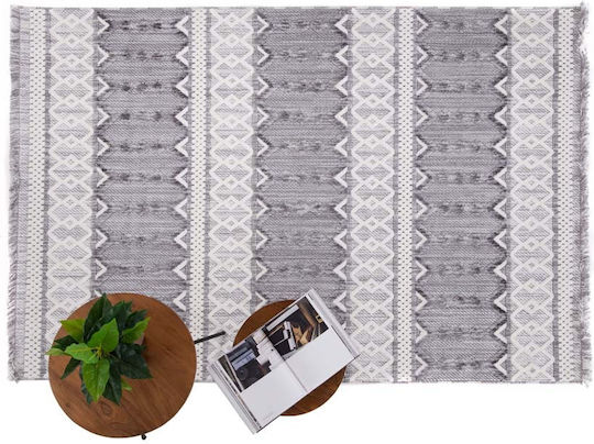 Royal Carpet Broadway 5683A με Κρόσια 200x290cm Γκρι