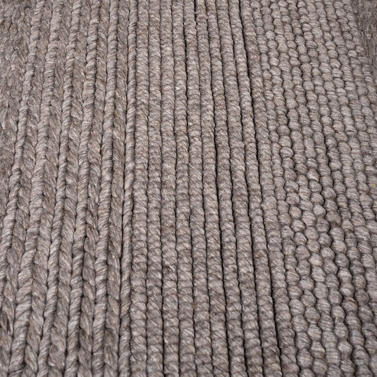 Naf Naf Siba Ducati Χειροποίητο Χαλί Ορθογώνιο 01 Taupe 200x300cm