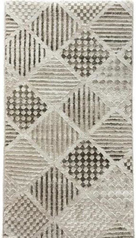 Linea Home Meredith 3989 Teppich Rechteckig Synthetisch,Polyester/Cotton/Leather Gray