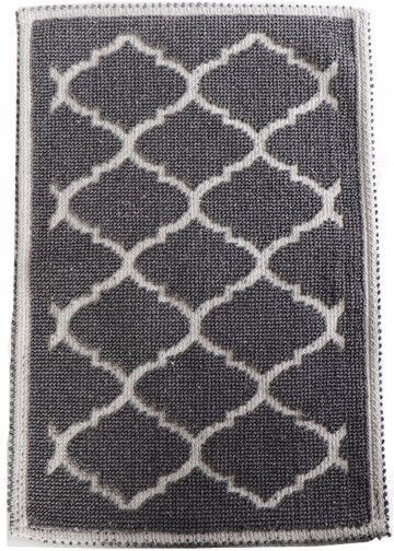 Espiel Pera Teppich Rechteckig Synthetisch,Polyester/Cotton/Leather Grey