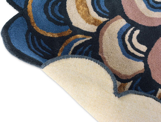 Ted Baker Masquerade Χειροποίητο Χαλί Ορθογώνιο 160008 Blue 140x200cm