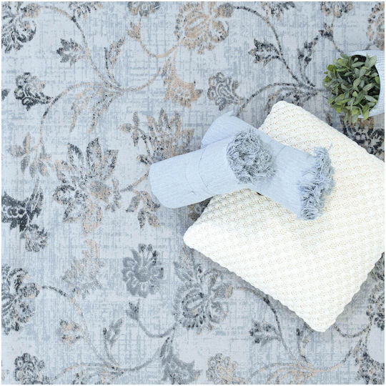 Ezzo Venice 9679bcd Rug Rectangular Grey