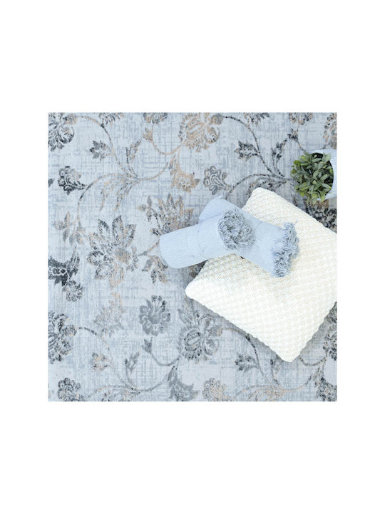 Ezzo Venice 9679bcd Χαλί Ορθογώνιο Grey 66x140cm