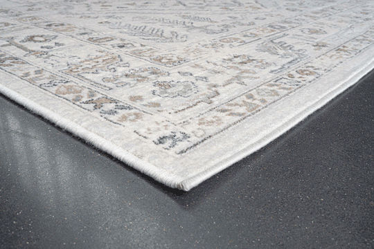 Ragolle Teppich Rechteckig Synthetisch,Polyester/Cotton/Leather Gray