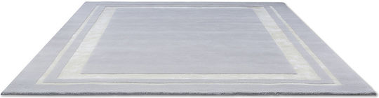 Laura Ashley Redbrook Lucrat manual Covor Rectangular Din lână Silver