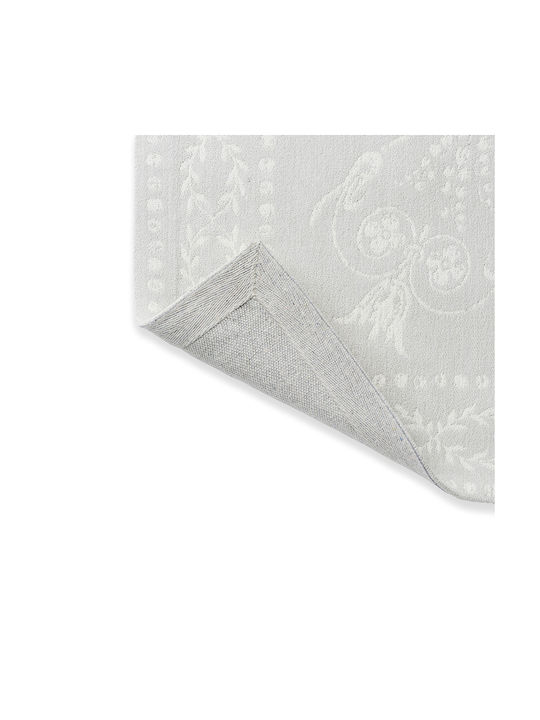 Laura Ashley Josette Lucrat manual Covor Rectangular Bumbac Dove Grey