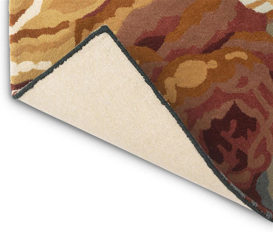 Brink & Campman Stapleton Park Handgefertigt Teppich Rechteckig Wolle 45318 Navy / Burnt Orange