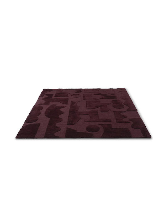 Brink & Campman 121100 Rug Rectangular Wool Burgundy