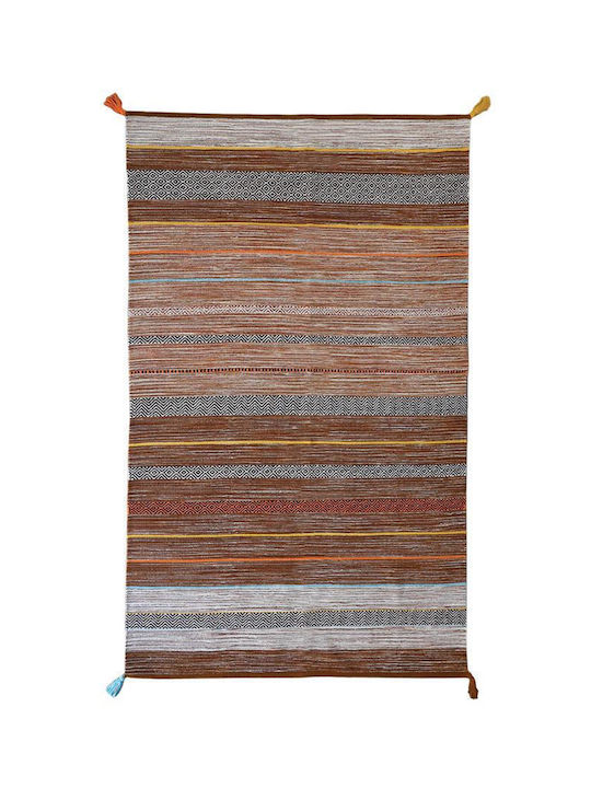 Newplan Kilim 6080 Χειροποίητο Αντιολισθητικό Χαλί Ορθογώνιο Beige 133x190cm