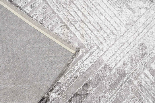 Balsan Monaco Moma Teppich Rechteckig Synthetisch,Polyester/Cotton/Leather Grey