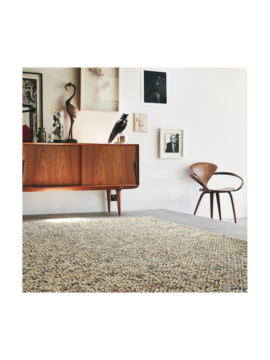 Brink & Campman marble Χειροποίητο Χαλί Ορθογώνιο Μάλλινο Μπεζ 170x240cm