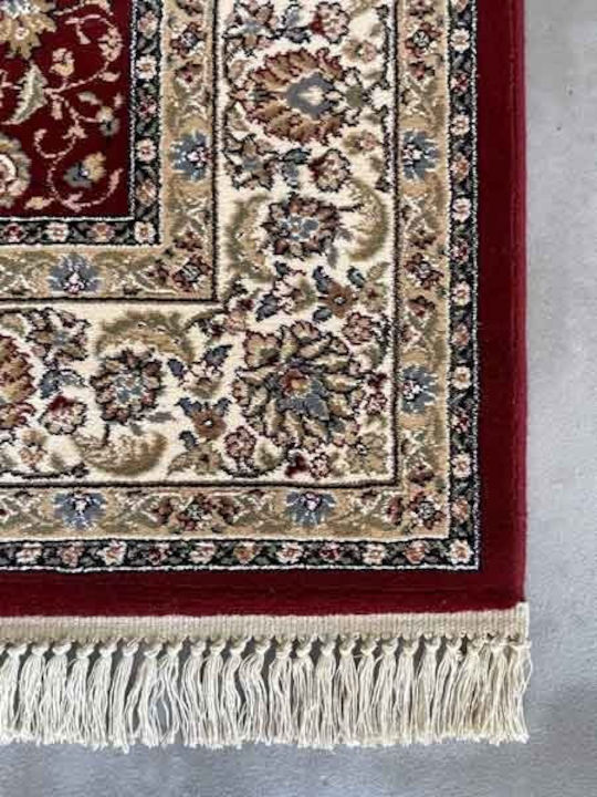 Bekas Carpets Teppich Rechteckig Synthetisch,Polyester/Cotton/Leather Rot