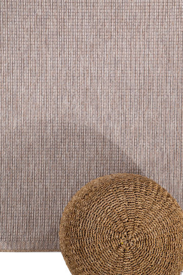 Royal Carpet Oria 700X Rug Outdoor Rectangular Wicker Grey Beige