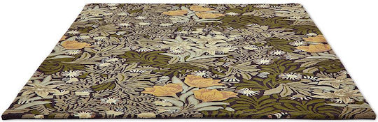 Morris & Co Bower Χαλί Ορθογώνιο Green 170x240cm