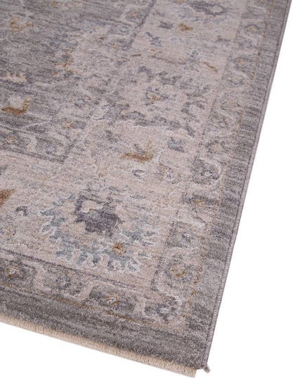 Royal Carpet Tabriz 662 Synthetisch,Polyester/Cotton/Leather D.grey