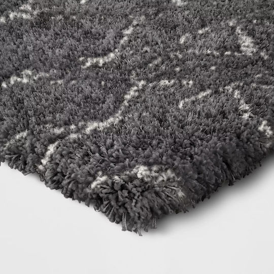 Saray Home Moroccan Eyelash 160x210cm Shaggy Grey Living Room Rug Saray Home Moroccan Eyelash 160x210cm Shaggy Grey Living Room Rug