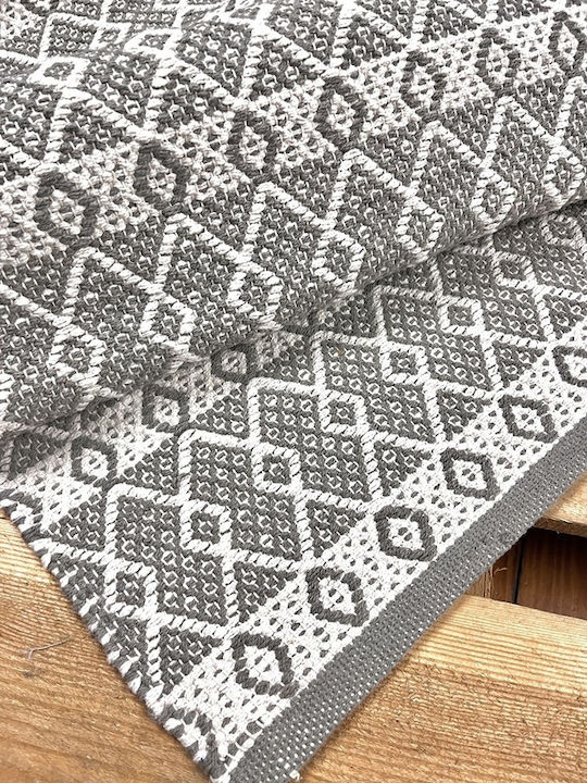 Koulis Carpets Santorini Santorini Килим Правоъгълена Лятно време Памук Бежов