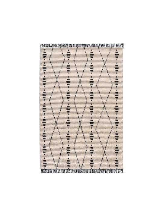 Beauty Home Imperial 9217 Teppich Rechteckig Synthetisch,Polyester/Cotton/Leather Ecru