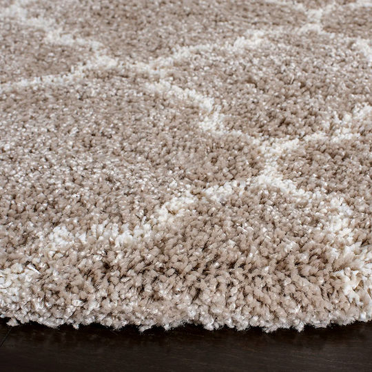 Saray Home Moroccan Χαλί Ορθογώνιο Shaggy Μπεζ 240x300cm