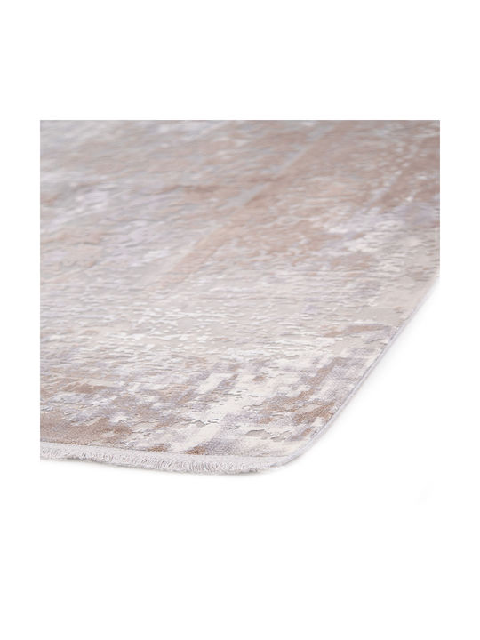 Royal Carpet L.grey D.beige Χαλί Ορθογώνιο Μεταξένιο L.Grey D.Beige 100x160cm