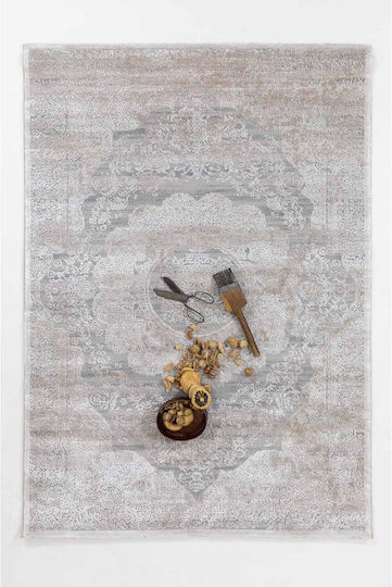 Ezzo Firenze D076ah9 Rug Rectangular Grey