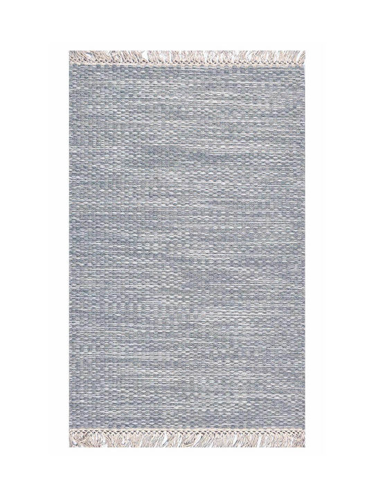 Balsan Woolen Kilim Χαλί Ορθογώνιο Μάλλινο Γκρι 190x280cm
