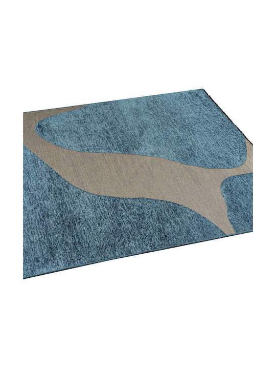 Madi Stone Χαλί Ορθογώνιο Beige Petrol 160x230cm