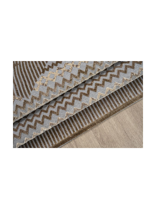 Newplan Venice 8882g Χαλί Ορθογώνιο Grey-brown 133x190cm