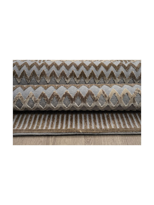 Newplan Venice 8882g Χαλί Ορθογώνιο Grey-brown 133x190cm