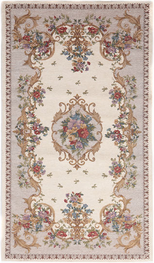 Royal Carpet Canvas Aubuson 229 Vs Противоплъзгащо Килим Правоъгълена Кафяв
