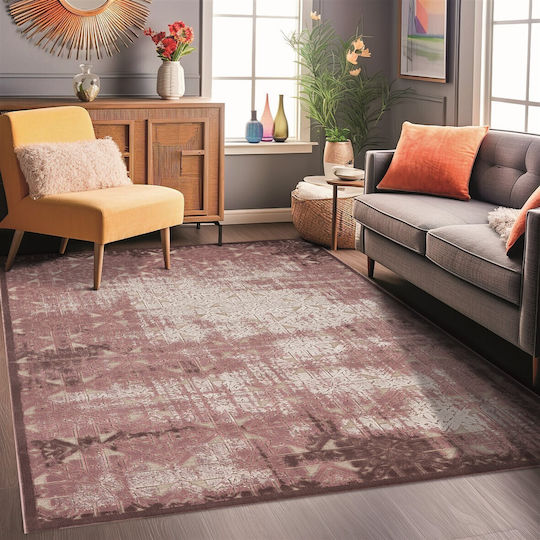 Klonaras Muse Χαλί Ορθογώνιο Pink 200x290cm