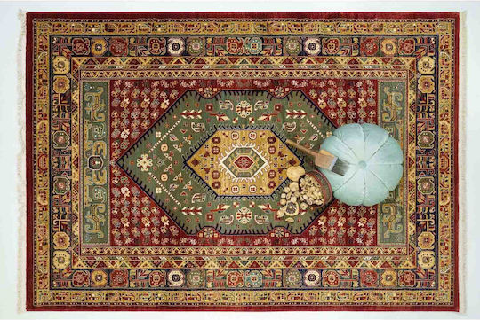 Ezzo Orient D008a Килим Правоъгълена Червено