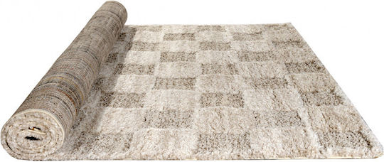 Tzikas Carpets 68081 Teppich Rechteckig Synthetisch,Polyester/Cotton/Leather Brown