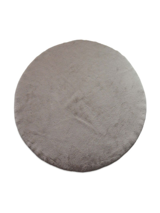 Newplan Puffy Fc5 Anti-slip Rug Rectangular Furry Taupe