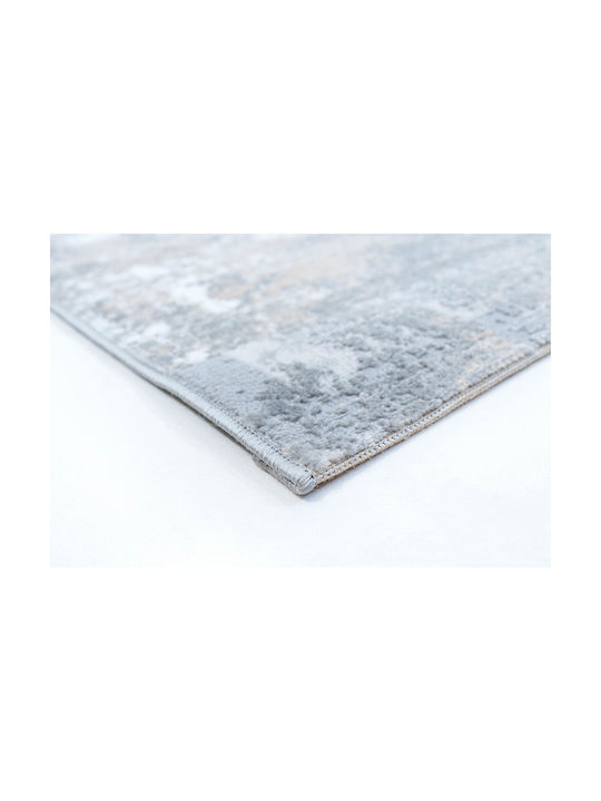 Ezzo Venice 9680bcd Χαλί Τζακιού Ορθογώνιο Γκρι 160x230cm