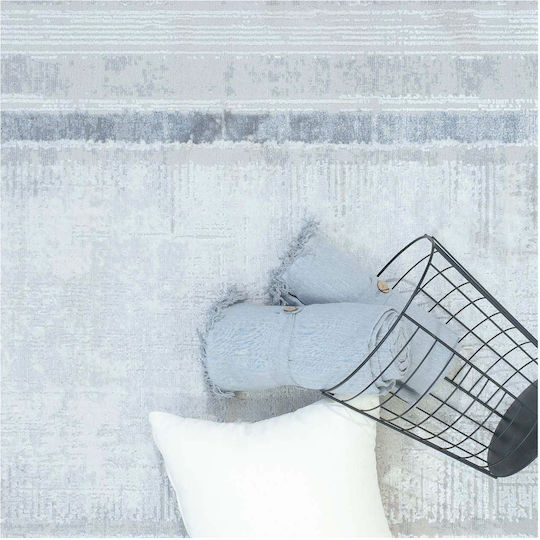 Ezzo Firenze D077by9 Teppich Rechteckig Synthetisch,Polyester/Cotton/Leather Grey