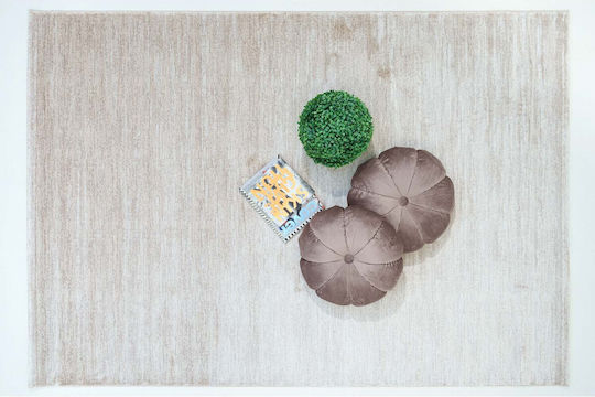 Ezzo Seta E086ah9 Rug Rectangular Beige