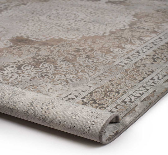 Viokarpet Segovia /970 Teppich Rechteckig Synthetisch,Polyester/Cotton/Leather Braun