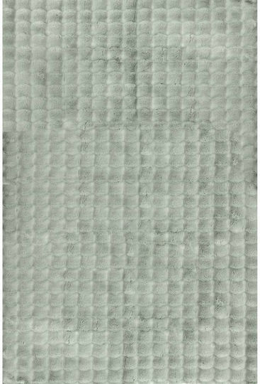 Saray Home Design Anti-slip Rug Rectangular Furry Mint