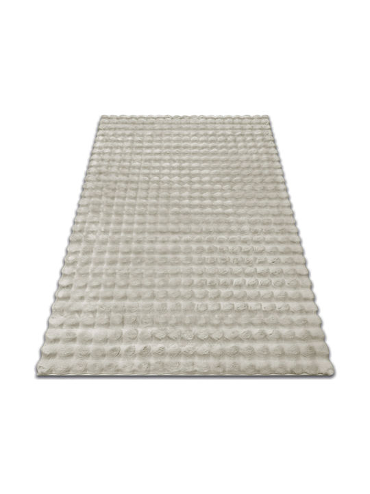 Saray Home Covor Antiderapant Rectangular Din Blană Vizon 150x220cm