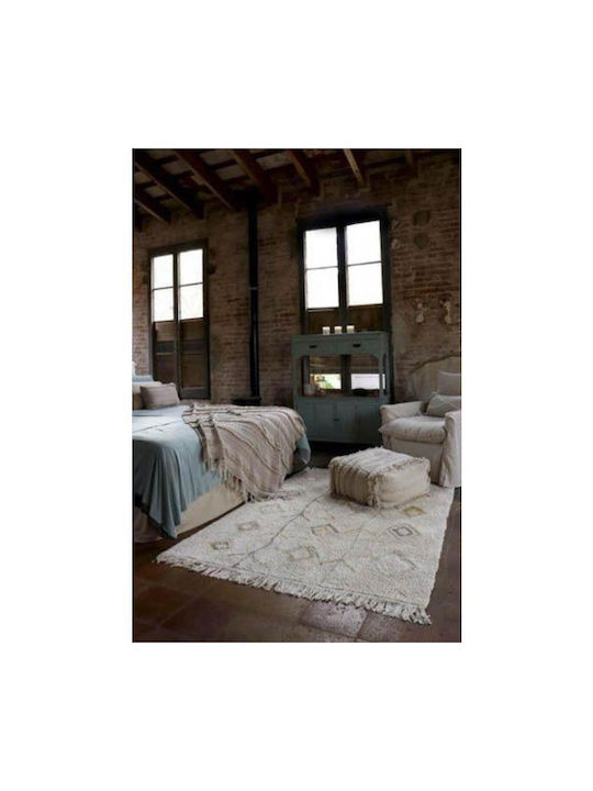 Lorena Canals Morocco Kaarol Lucrat manual Covor Rectangular Natural