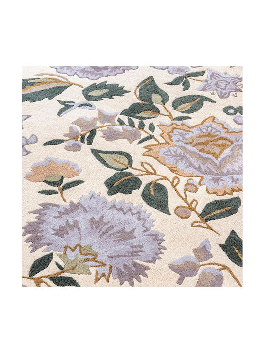Laura Ashley Wendling Floral Handgefertigt Teppich Rechteckig Wolle Lila