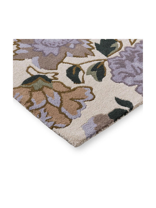 Laura Ashley Wendling Floral Handgefertigt Teppich Rechteckig Wolle Lila